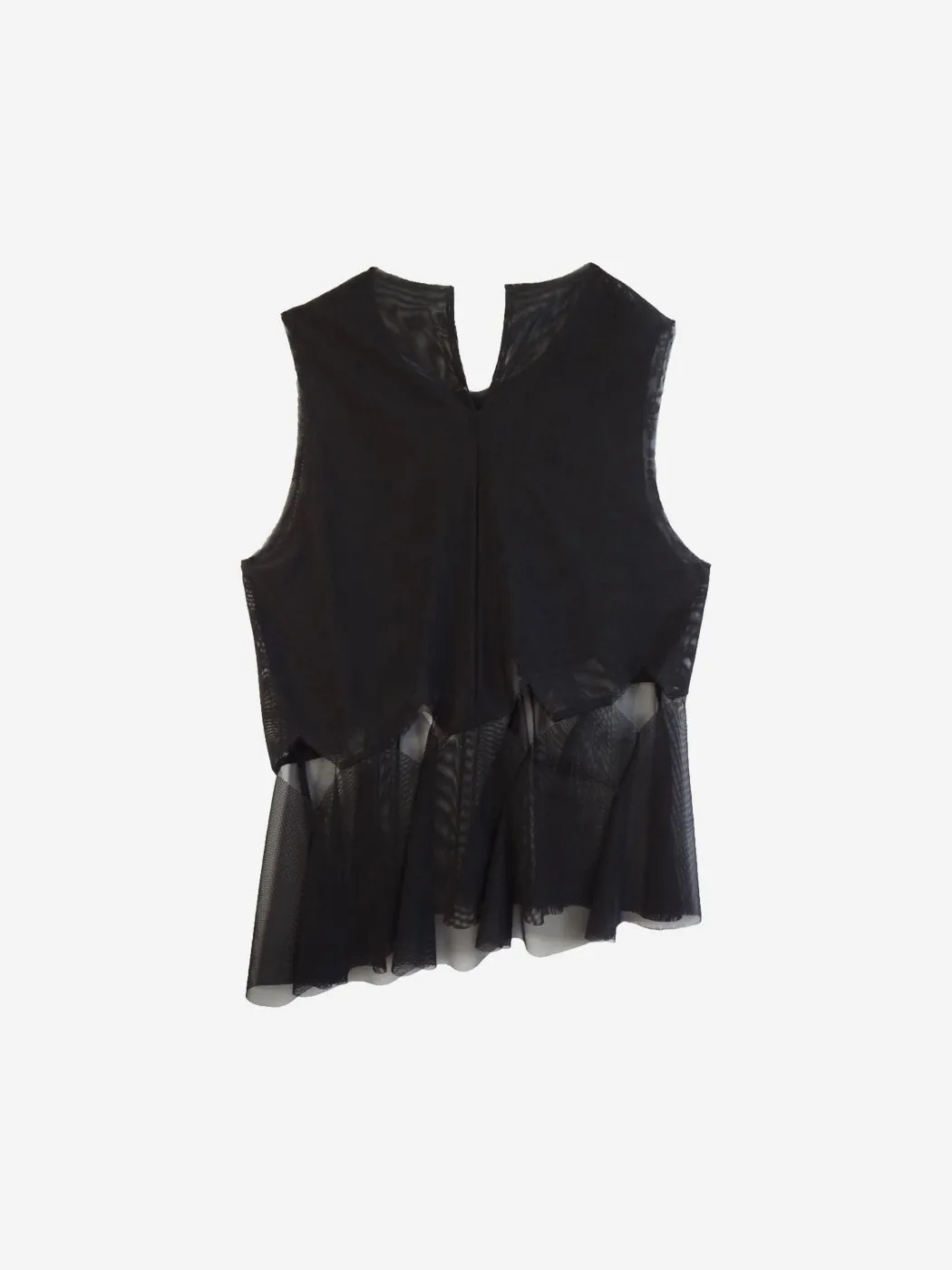 Dappled Mesh Black