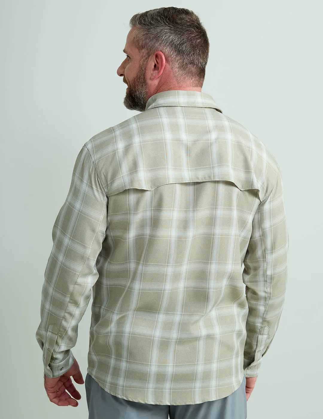 Diamond Back Plaid Button-Down