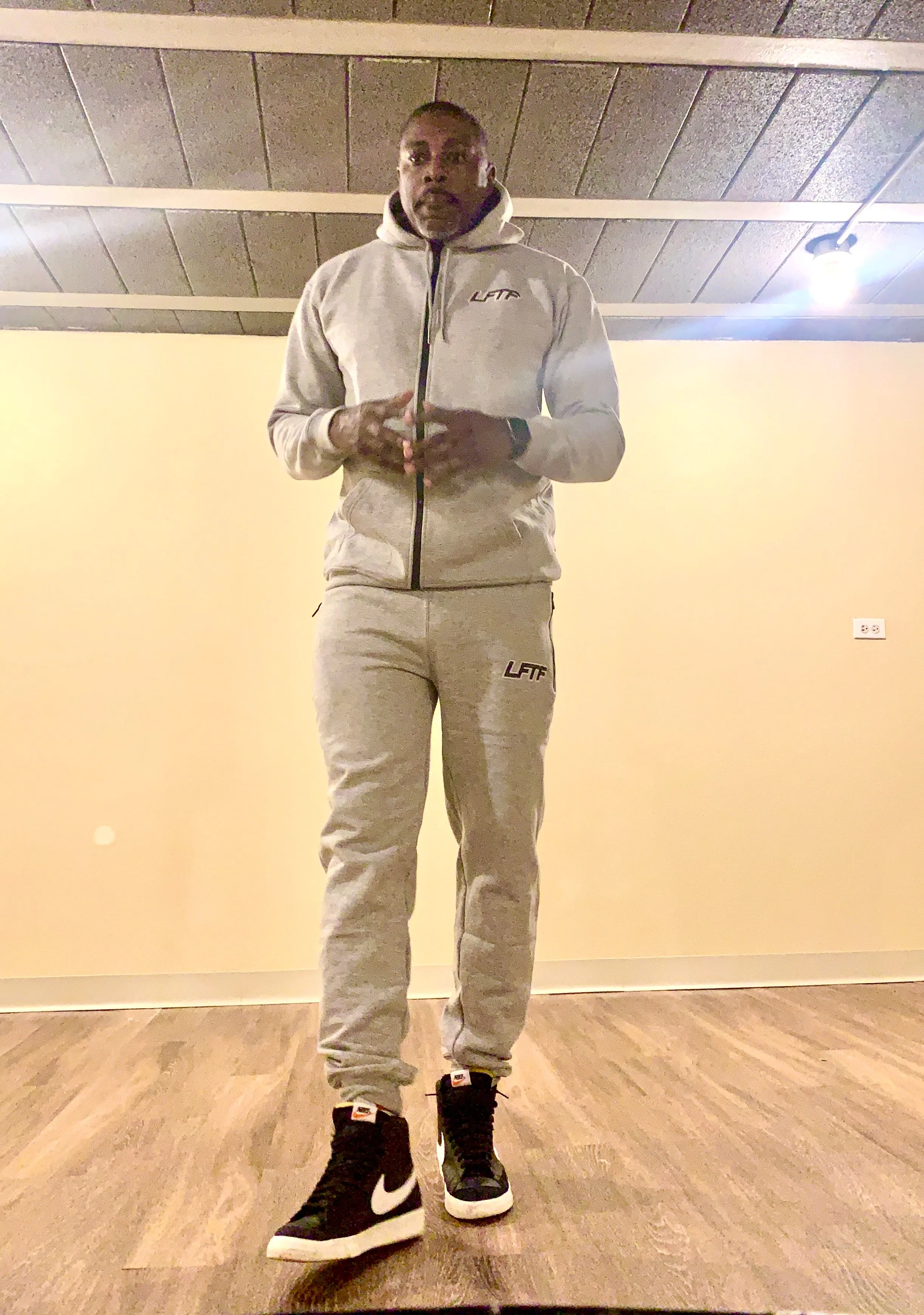 LFTF Zipped Hoodie Slim Fit Sweatsuit