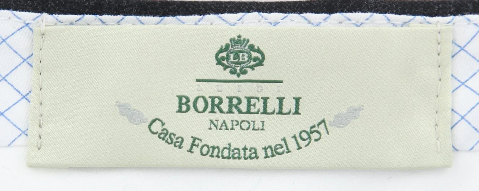 Luigi Borrelli Dark Gray Pants